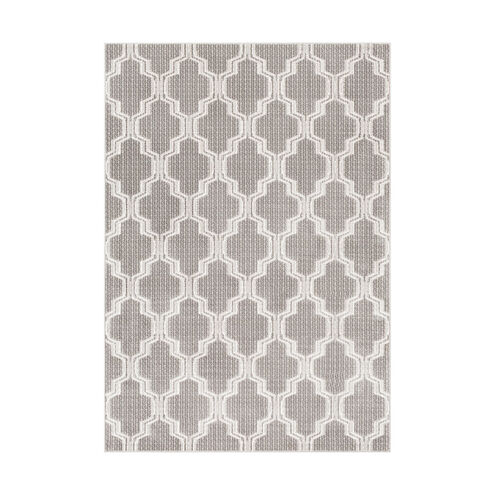Lagom 35 X 24 inch Charcoal/Medium Gray/Light Gray/Ivory Rugs, Rectangle