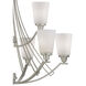 Wright 9 Light 33 inch Matte Nickel Chandelier Ceiling Light