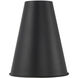 Yardley 1 Light 12 inch Black Outdoor Wall Lantern