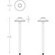 Tiki 12 12 watt Bronze Path and Area Light, Colorscaping