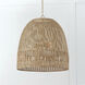 Naomi 3 Light 24 inch Matte Brass Pendant Ceiling Light