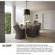 Open Air Alder 1 Light 20 inch Burnished Bronze Outdoor Pendant