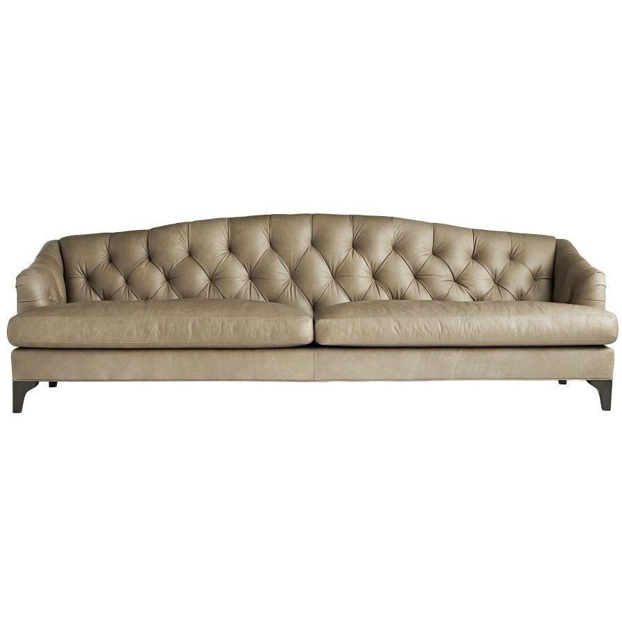 Klein Mushroom Leather Sofa