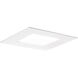 Direct To Ceiling Slim Textured White Downlight