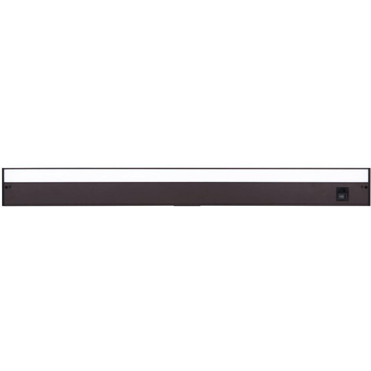 3-in-1 120/60 LED 36 inch Bronze Undercabinet Light Bar
