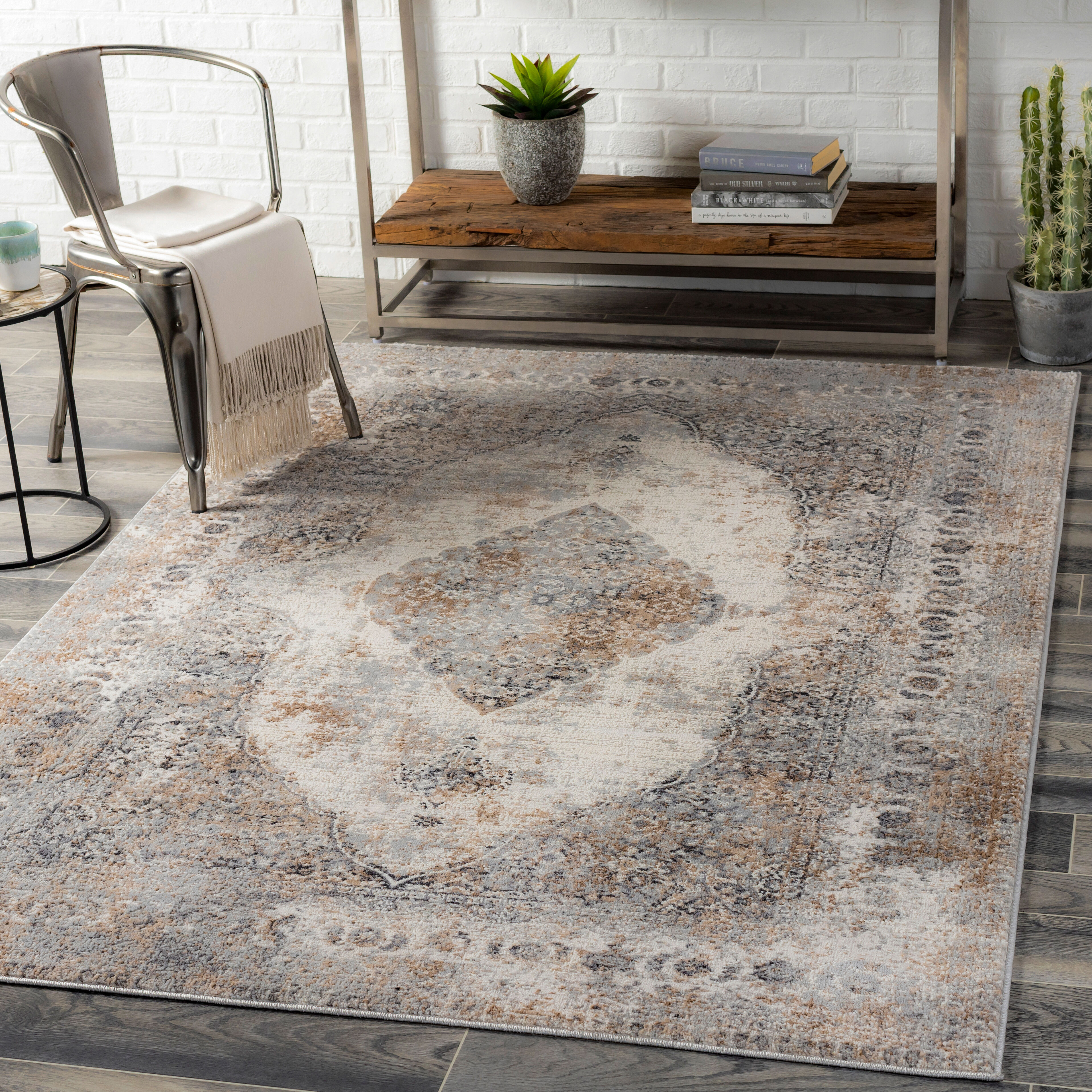 Mood 84 X 63 inch Taupe Rug in 5 x 8, Rectangle