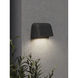 Mast Light 2 Light 5.24 inch Textured Black Exterior Wall Light