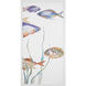 Tropical Paradise Multi and Blue and Orange and White Framed Art, The Studio