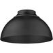 Yep Zoey 3 Light 13.75 inch Matte Black Flush Mount Ceiling Light