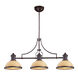 Sabrina Linear Chandelier Ceiling Light