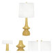 Jasmine 31 inch 150 watt Sunset Yellow Table Lamp Portable Light