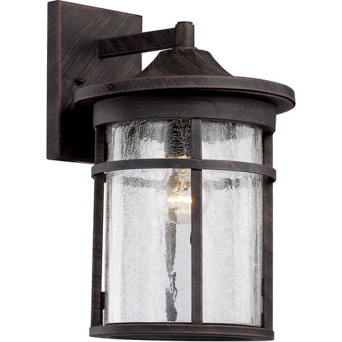 Avalon 1 Light 18 inch Rust Outdoor Wall Lantern