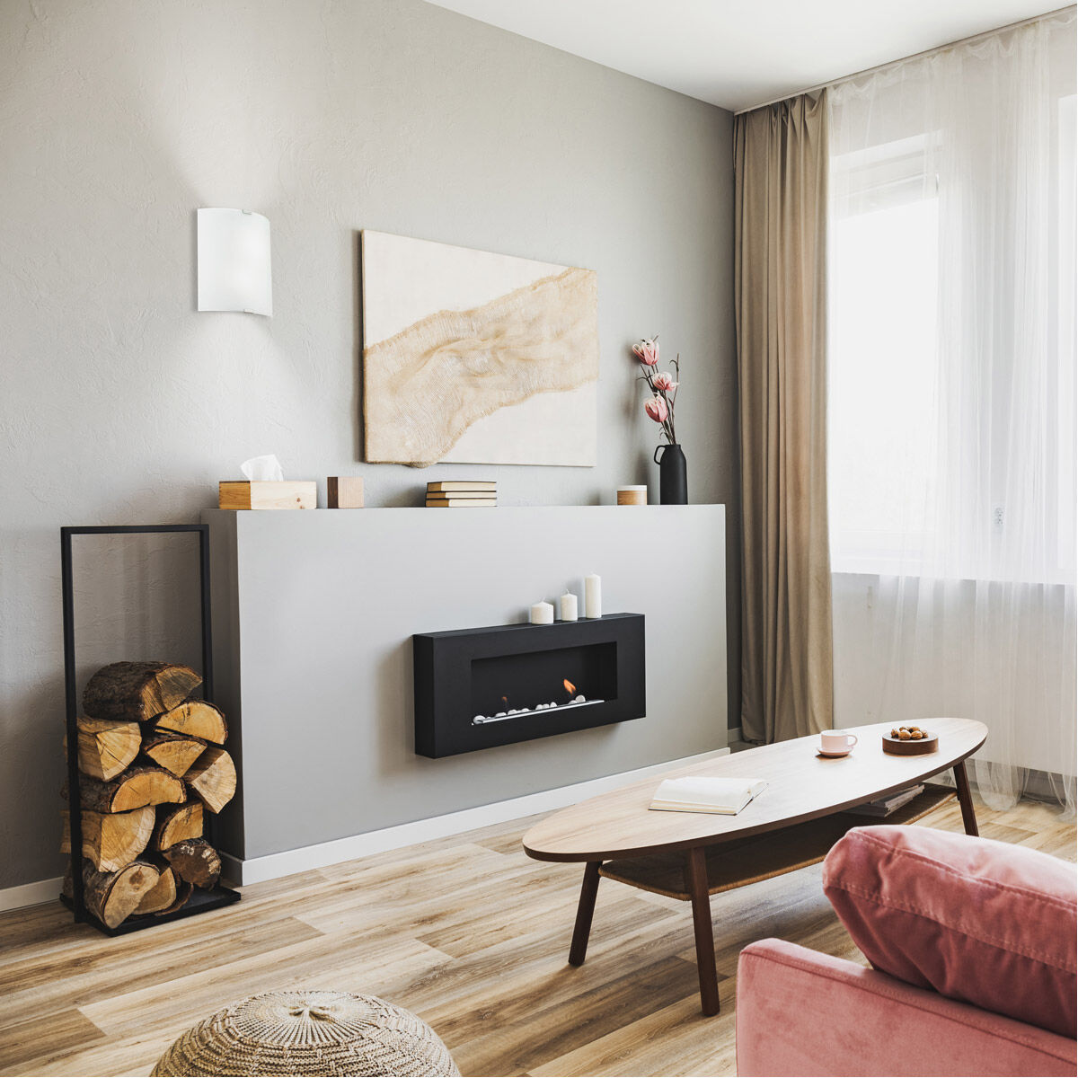 Grafik 2 Light 12.6 inch Chrome ADA Wall Light