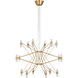 Sean Lavin Lassell 36 Light 38.3 inch Natural Brass Chandelier Ceiling Light
