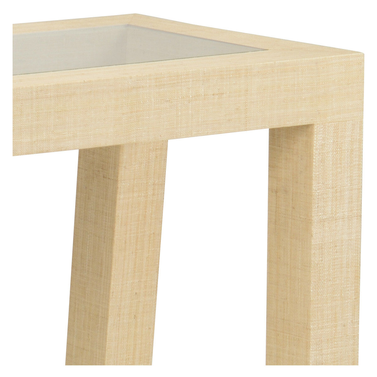 Wildwood 60 inch Natural/Clear Console Table