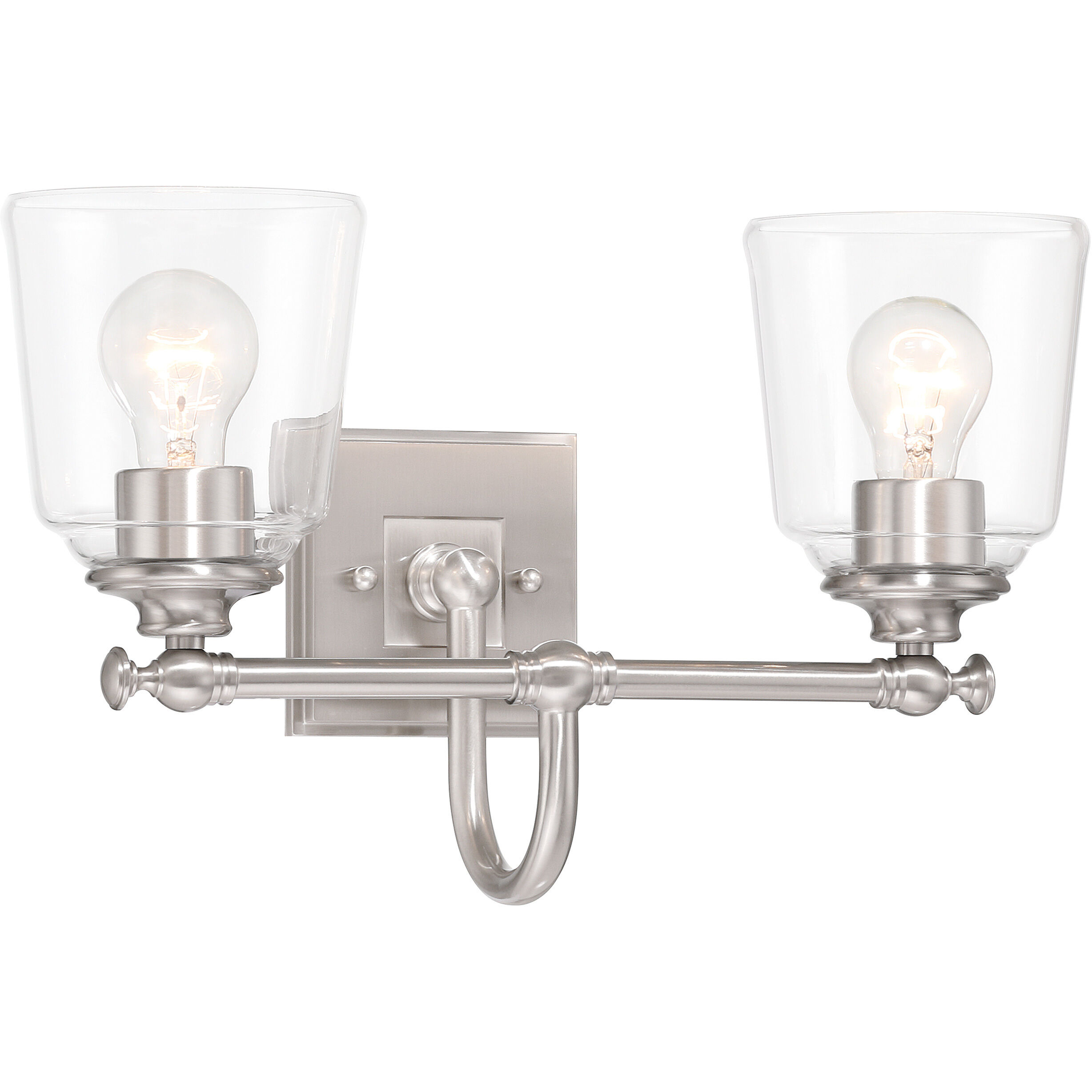 Antonia 2 Light 17.38 inch Bathroom Vanity Light