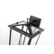 Cayman 3 Light 16 inch Black Outdoor Wall Sconce