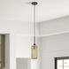 Twinewell 1 Light 5.13 inch Bronze Mini Pendant Ceiling Light