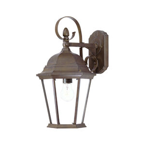 New Orleans 1 Light 18 inch Burled Walnut Exterior Wall Mount