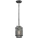 ELK Slatington 1 Light 6 inch Silvered Graphite with Brushed Nickel Pendant Ceiling Light 31236/1 - Open Box