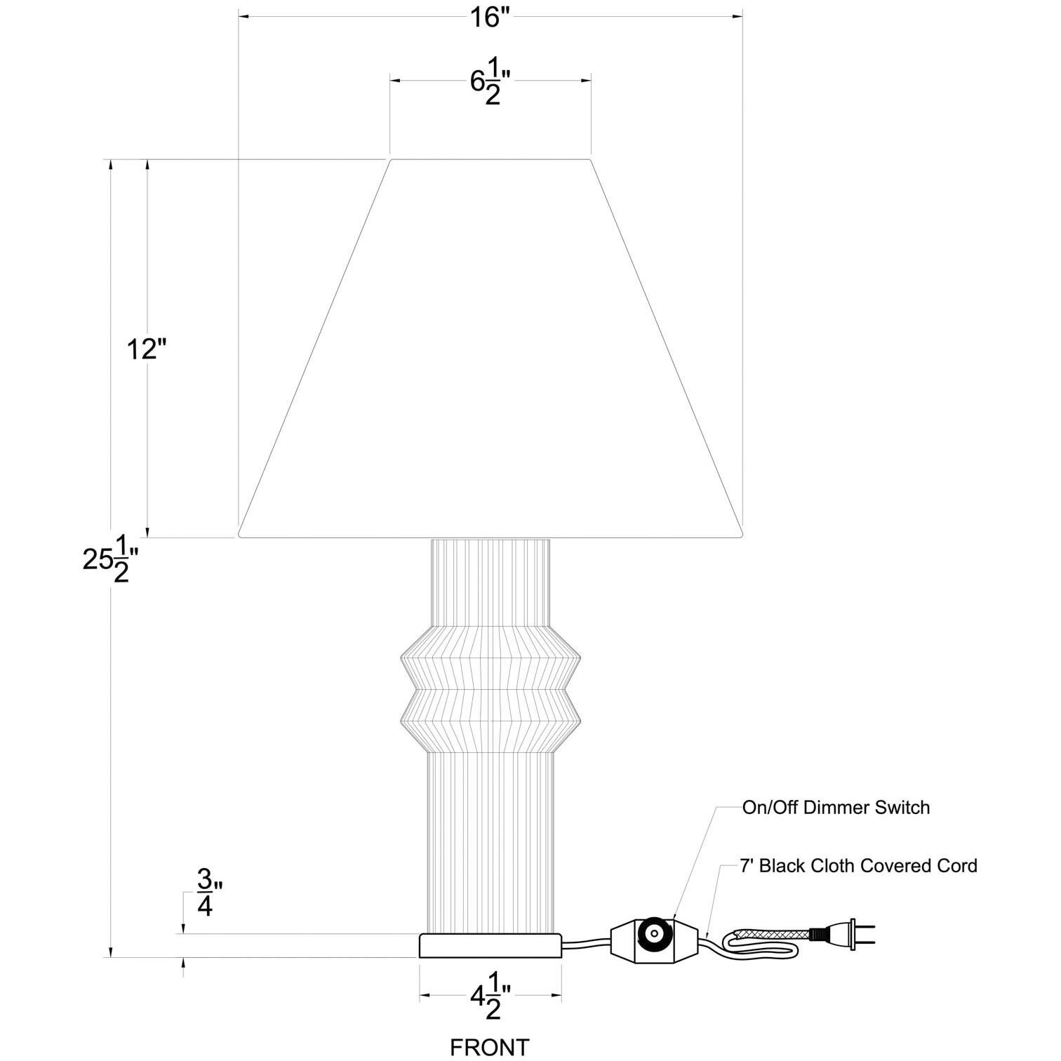 Primea 25.5 inch 100.00 watt Apothecary Gold and Glazed Taupe Table Lamp Portable Light