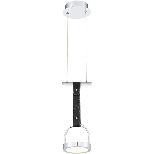 Lappin LED 6 inch Chrome Pendant Ceiling Light, Small