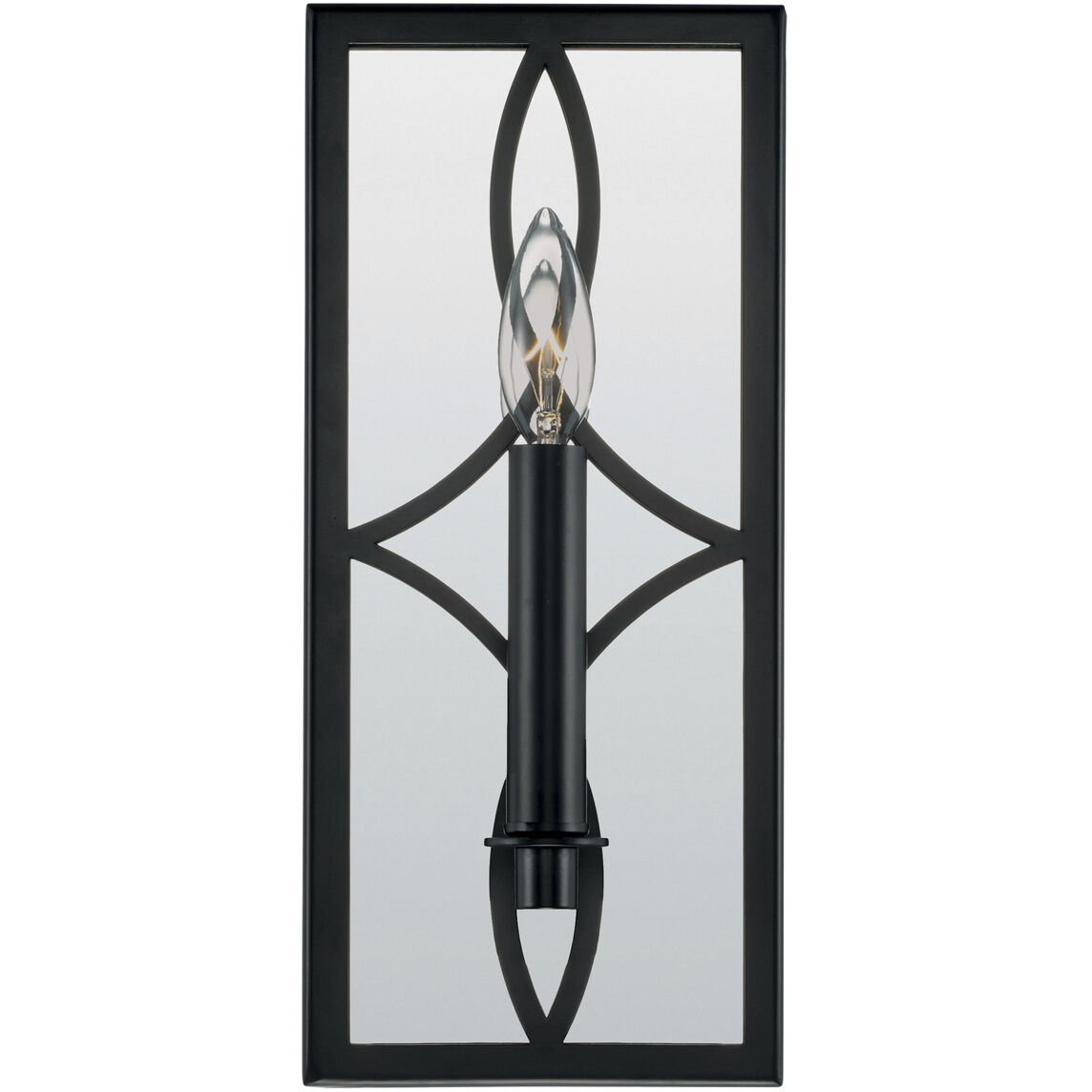 Avery 1 Light 6.25 inch Matte Black ADA Sconce Wall Light