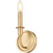 Tova 1 Light 5.25 inch Rubbed Brass Wall Sconce Wall Light