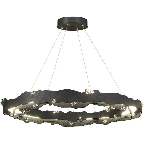 Trove LED 38.2 inch Black Circular Pendant Ceiling Light