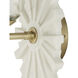 Benthos 1 Light 6 inch Brass Bath Sconce Wall Light