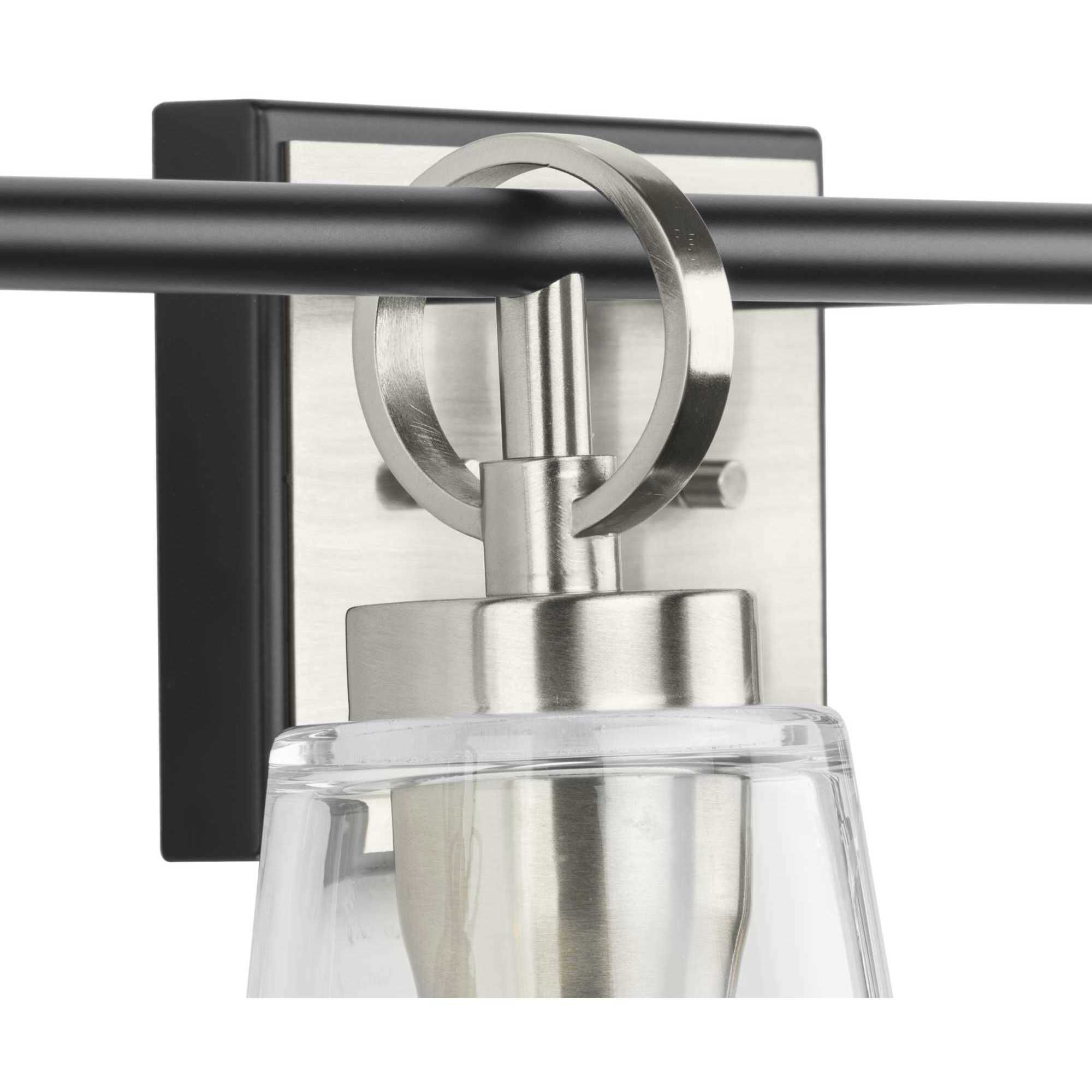 Cassell 4 Light 33.87 inch Brushed Nickel Bathroom Vanity Light Wall Light