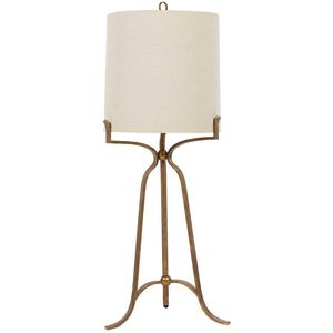 Evie 42.75 inch Ashwell Gold Table Lamp Portable Light