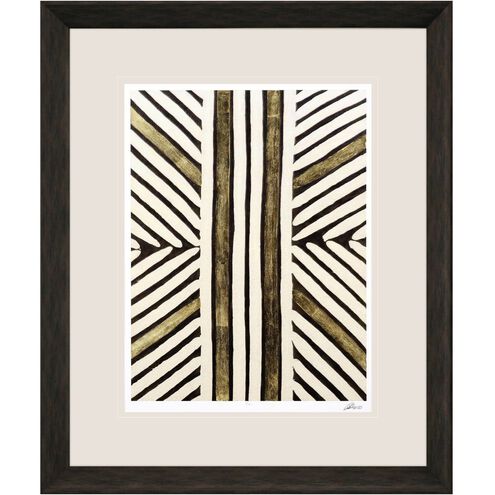Abstract Collection Brown Framed Art