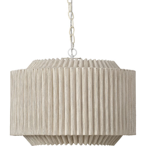 Theory 4 Light 26.75 inch Off-White Chandelier Ceiling Light