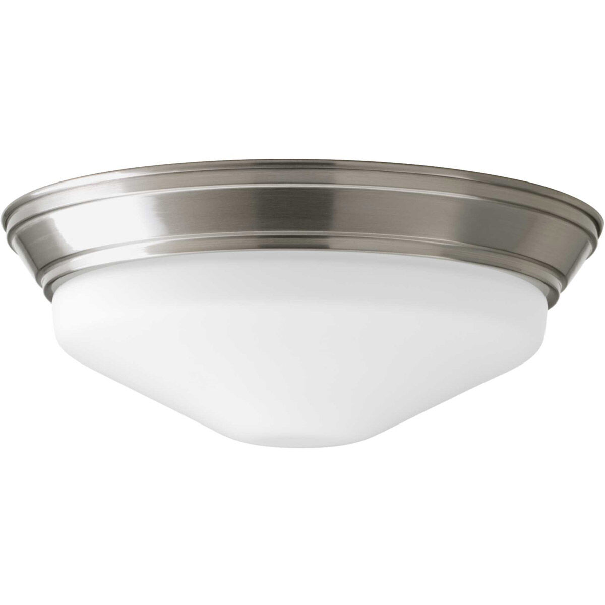 LED Flush Mount LED 11 inch Brushed Nickel Flush Mount Ceiling Light, Progress LED