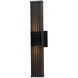 Drew Wall Sconce Wall Light in Matte Black