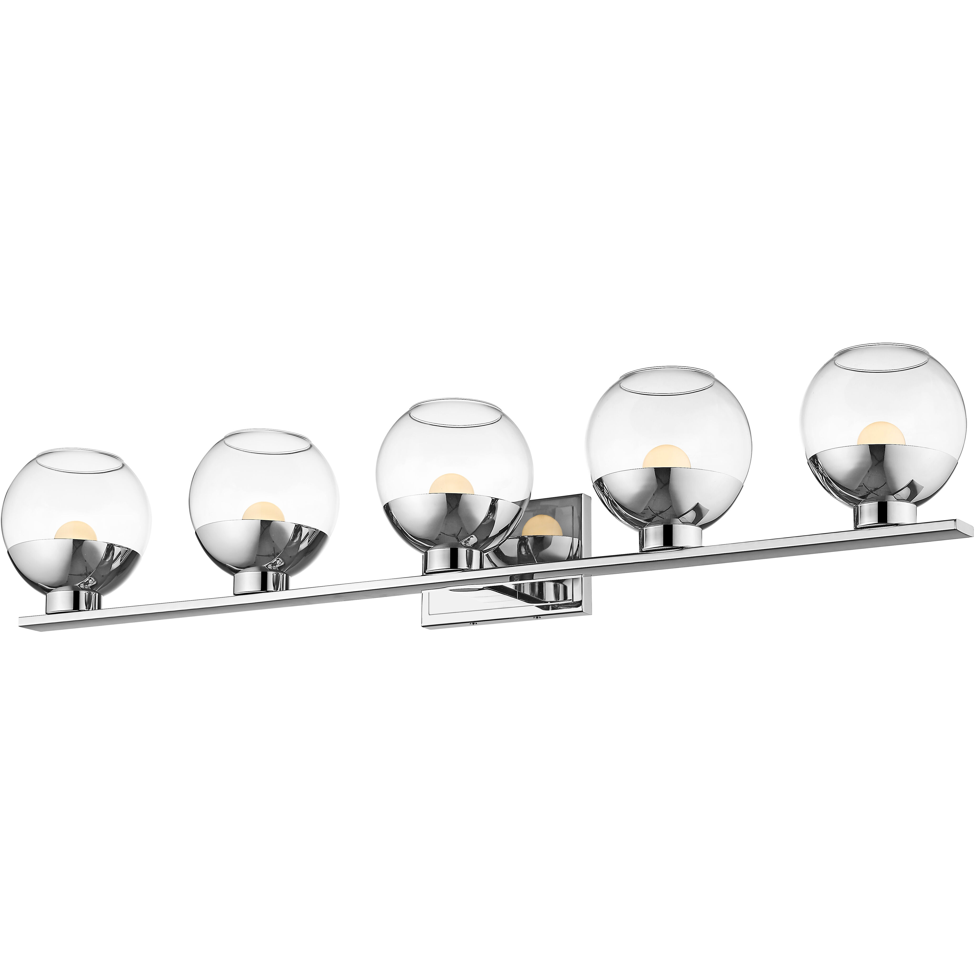 Osono LED 41.1 inch Chrome Vanity Wall Light