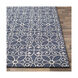 Scott 72 X 48 inch Dark Blue/Cream Rugs, Wool