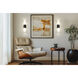 Emrys 2 Light 4.5 inch Matte Black Wall Sconce Wall Light