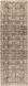 Amelie 94 X 31 inch Dark Blue Rug in 2.5 x 8, Runner