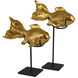 Goldfish 8.5 X 4.5 inch Sculptures, Set of 2