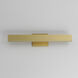 Alumilux Sideline LED 24 inch Satin Brass Bath Vanity Wall Light