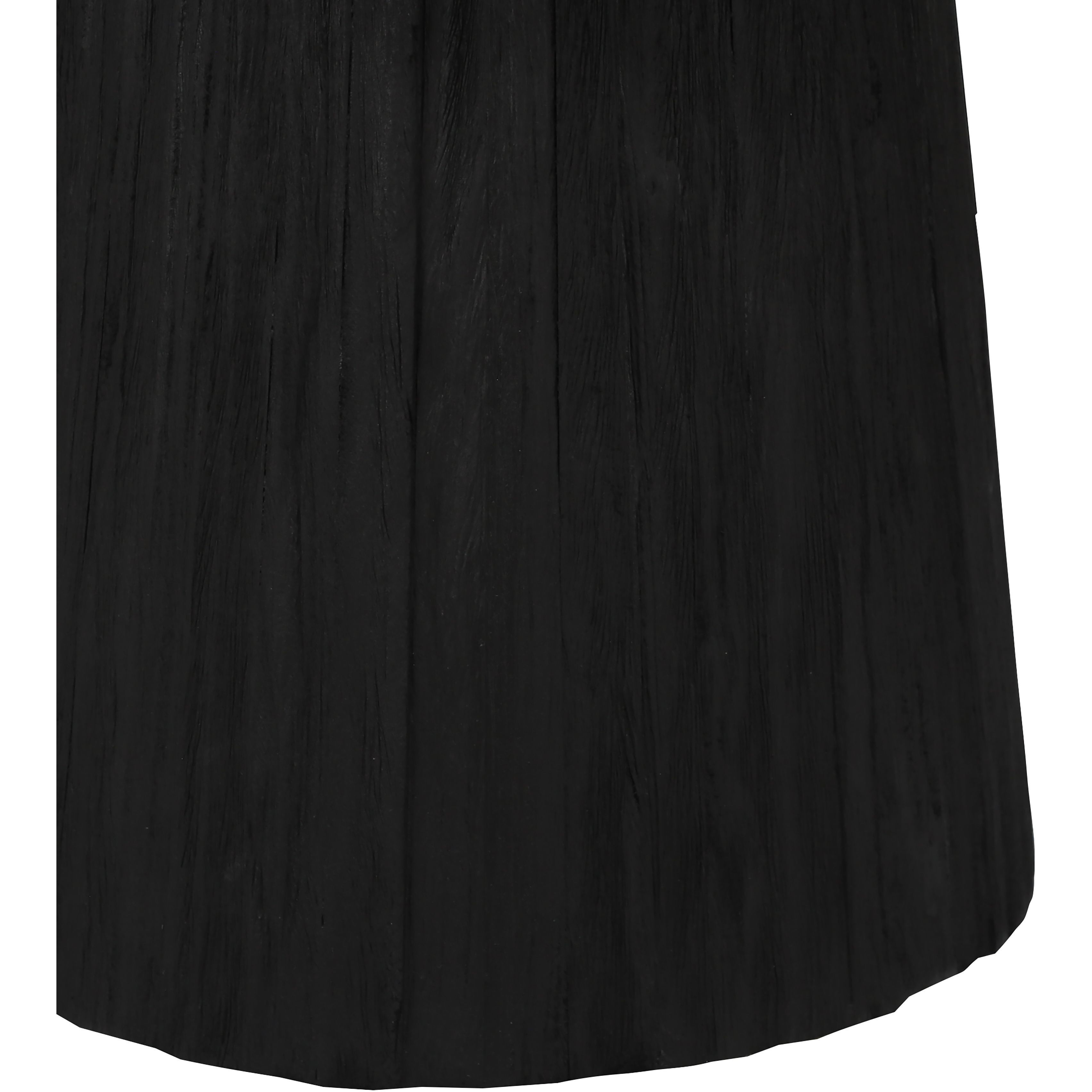 Minato 24 X 22 inch Shou Sugi Ban Accent Table