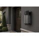 Focus LED 18 inch Black Outdoor Wall Mount