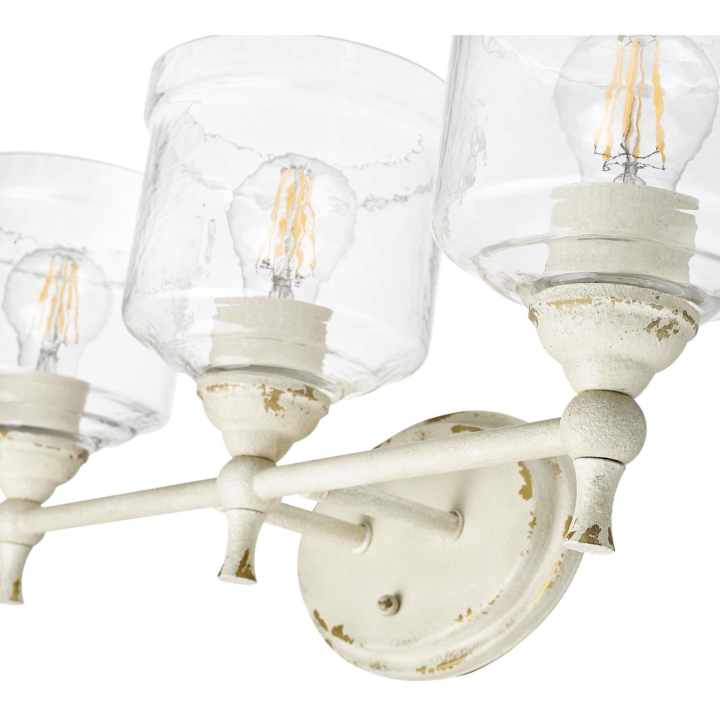 Keating Vanity Wall Light in Antique Ivory