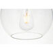 Baxter 5 Light 18 inch Chrome Pendant Ceiling Light