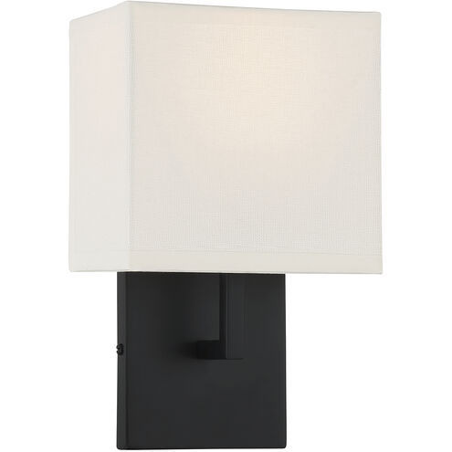 Sconces 1 Light 7 inch Coal Wall Mount Wall Light in Incandescent