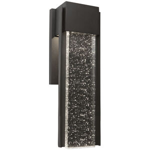 Cortland LED 16 inch Black Outdoor Wall Light