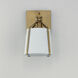 Bandera 1 Light 6 inch Natural Aged Brass Wall Sconce Wall Light