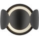 Ciel 1 Light 10 inch Black Wall Sconce Wall Light